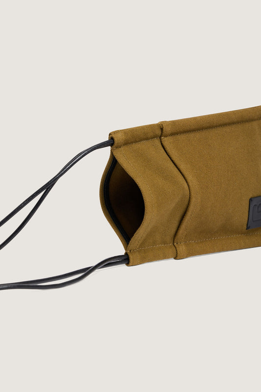 Pochette August - Bronze/Noir - Coton - Femme