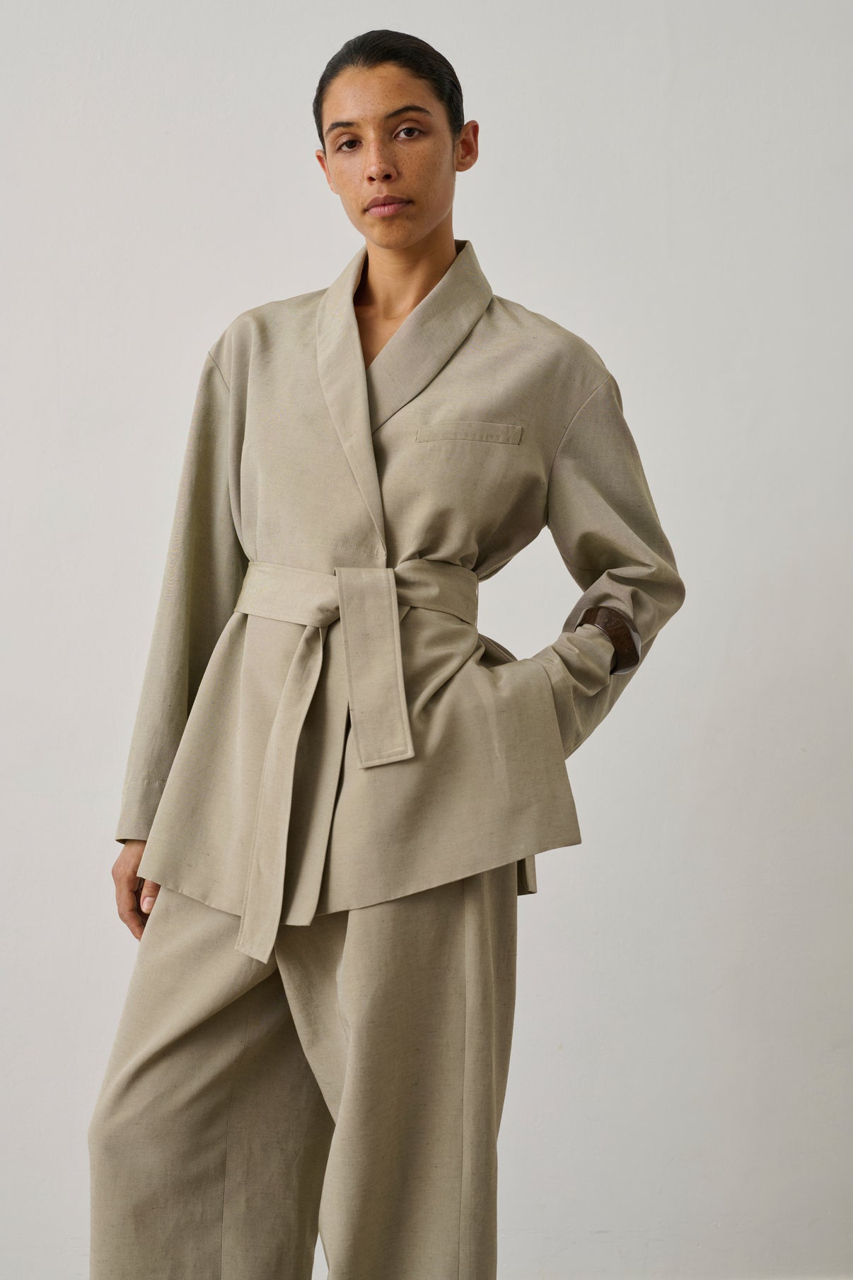 Veste Come - Sauge - Femme vue 1