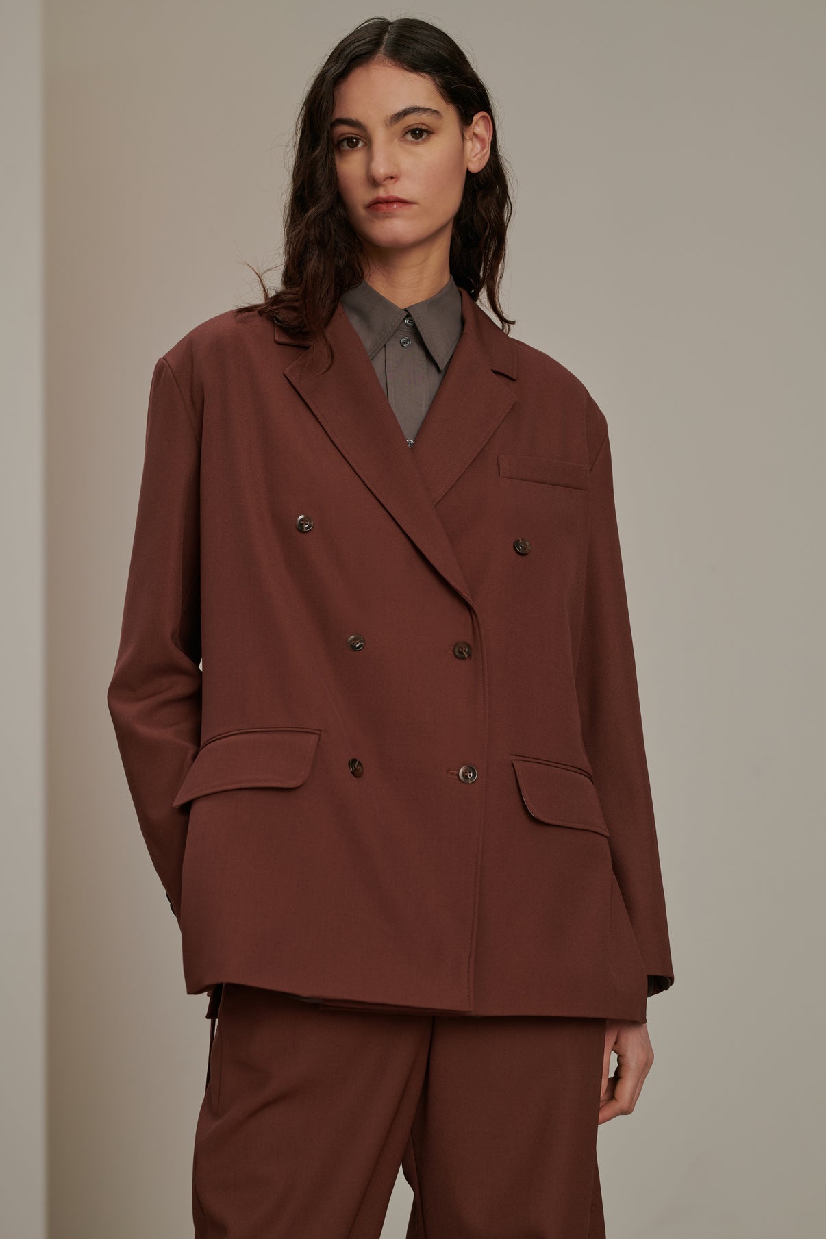 Veste Coline - Rose Brun - Femme vue 3