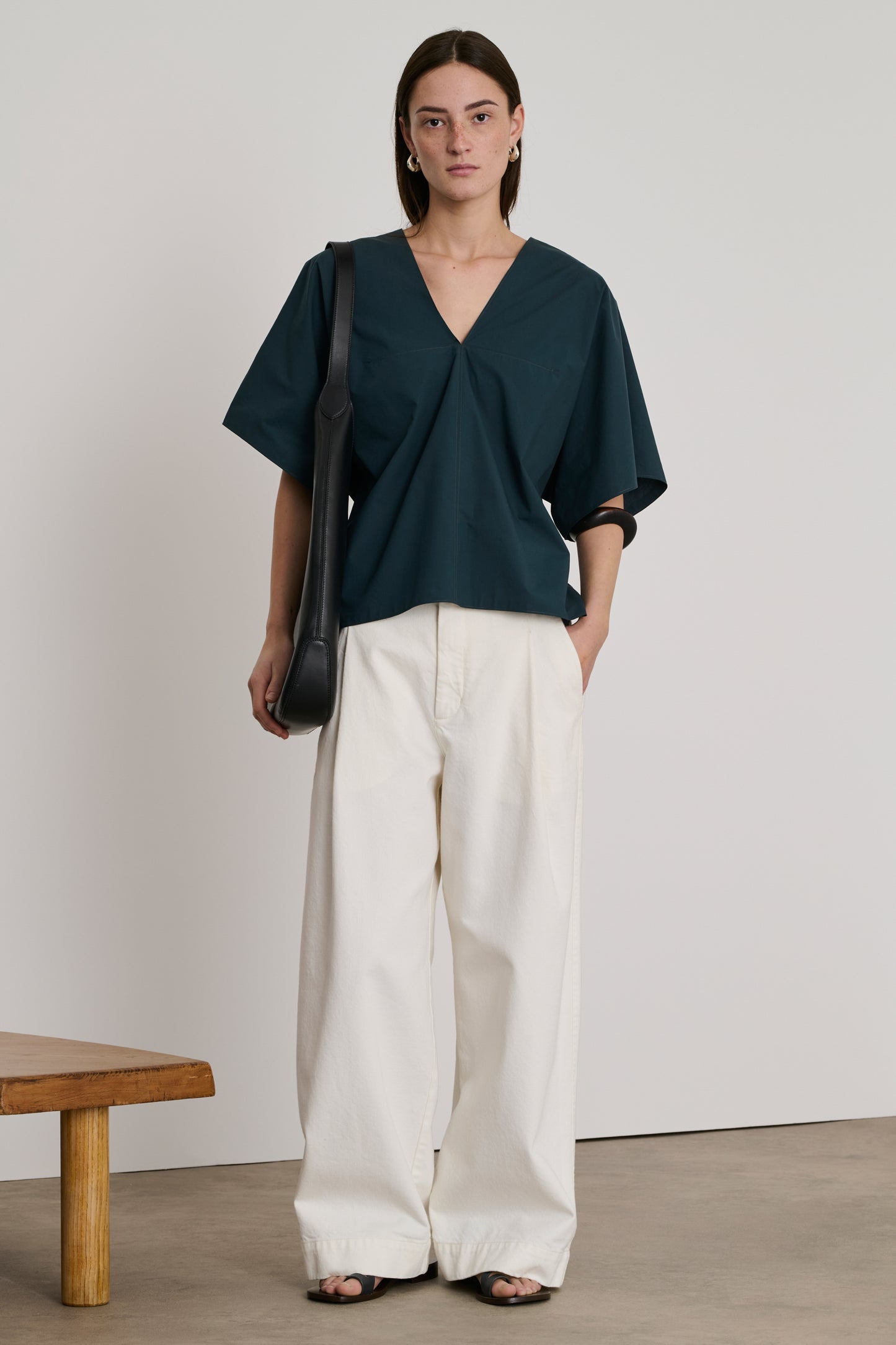 Blouse Denise - Ardoise - Coton - Femme