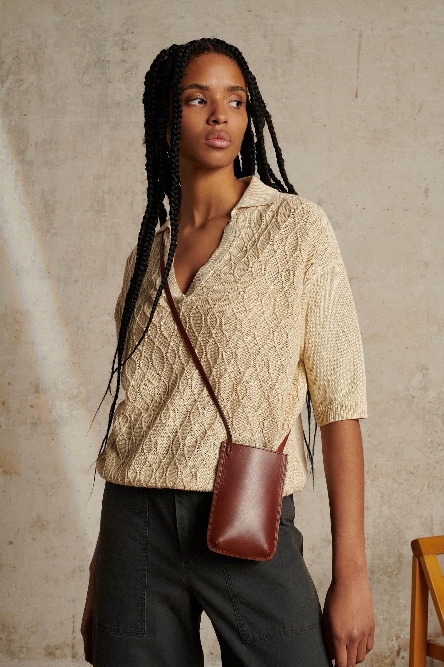 TILOUP OFF-WHITE PULLOVER