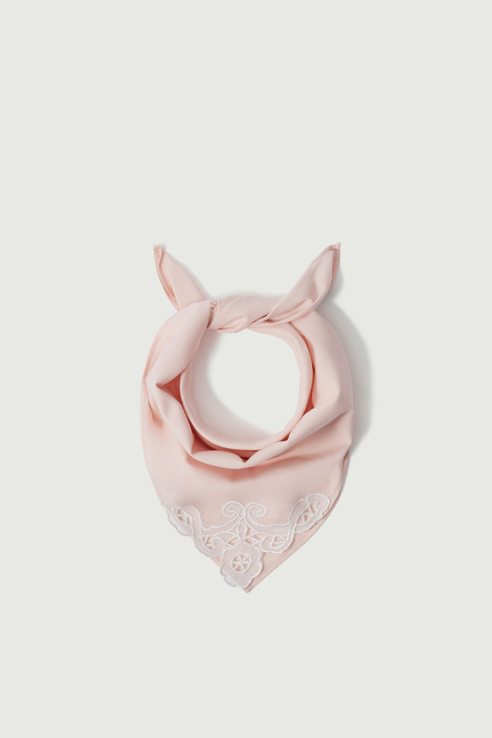 Foulard Hinaya - Rose Pâle - Coton - Femme