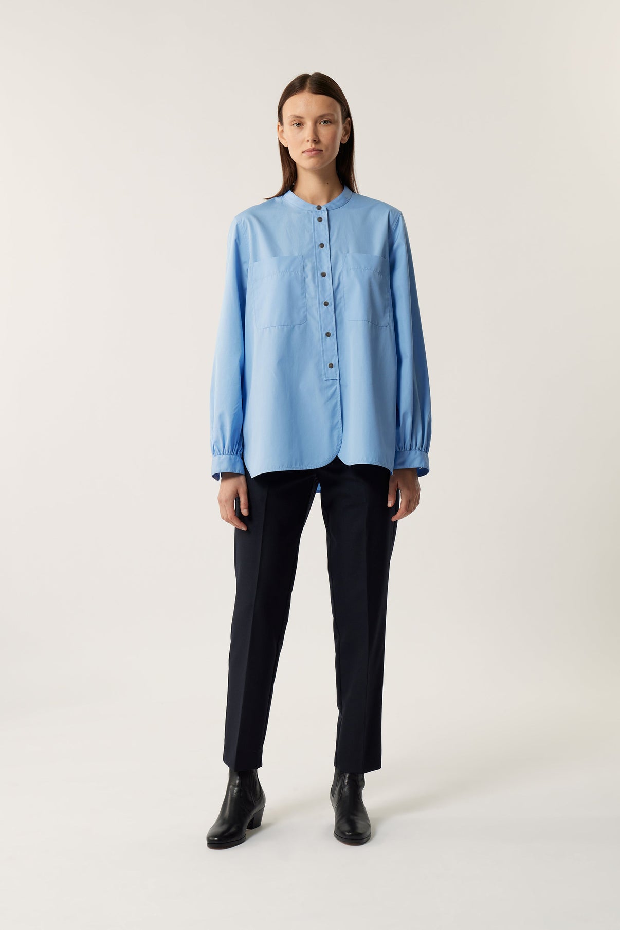 LAURETTE BLUE SHIRT vue 5