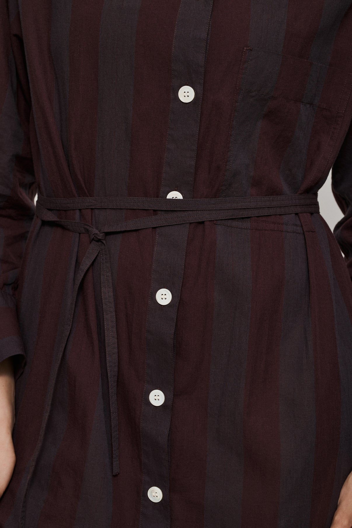 IL BURGUNDY VESTITO DRESS vue 4
